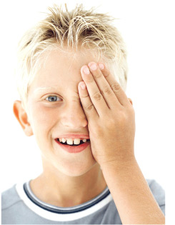 Hand Over Eye